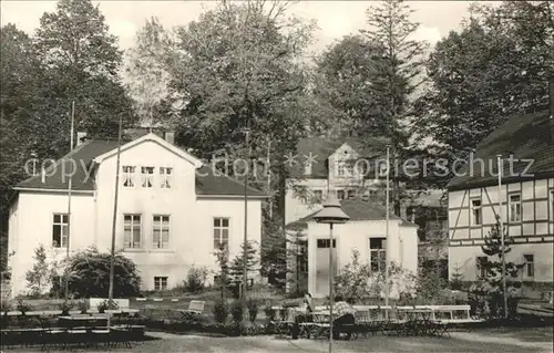 Zschopau Wismut Sanatorium Warmbad Kat. Zschopau