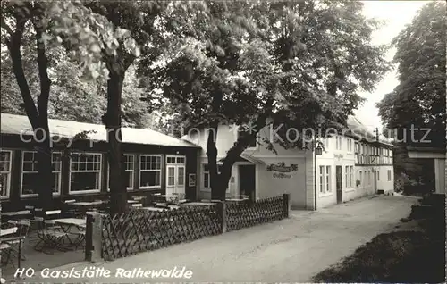 Rathewalde Restaurant Kat. Hohnstein