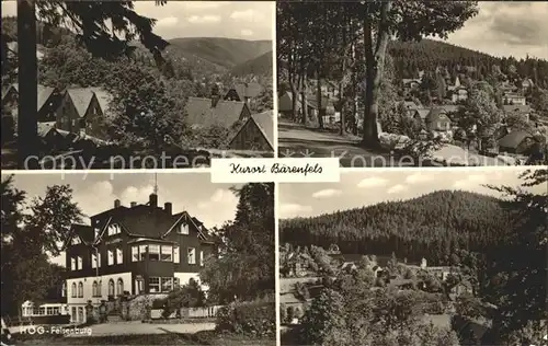 Baerenfels Erzgebirge  Kat. Altenberg