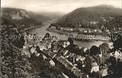 Rathen Saechsische Schweiz Elbpartie Kat. Rathen Sachsen