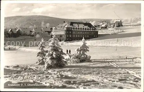 Oberwiesenthal Erzgebirge Kreisheim Kat. Oberwiesenthal