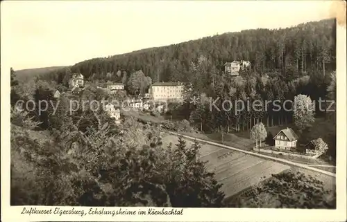 Elgersburg Erholungsheim Koernbachtal Kat. Elgersburg