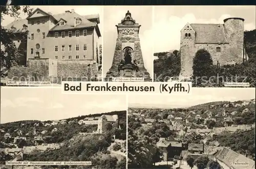 Bad Frankenhausen Kyffhaeuser Denkmal Hausmannsturm Schloss  Kat. Bad Frankenhausen