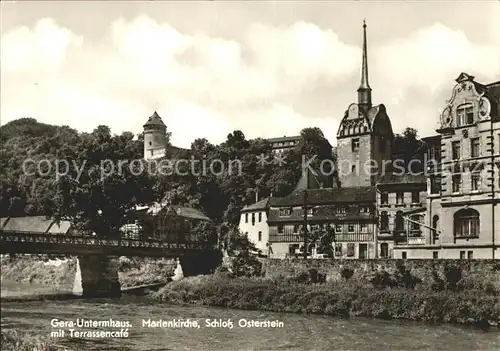 Gera Untermhaus Marienkirche Schloss Osterstein  Kat. Gera