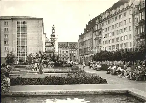 Leipzig Sachsenplatz Markt Kat. Leipzig