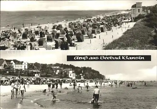 Bansin Ostseebad Strand Kat. Heringsdorf