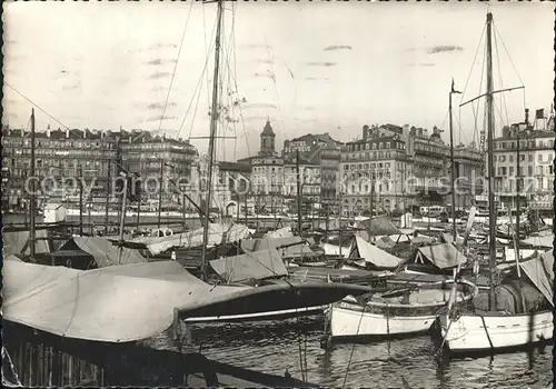 Marseille Port Segelboote Kat. Marseille