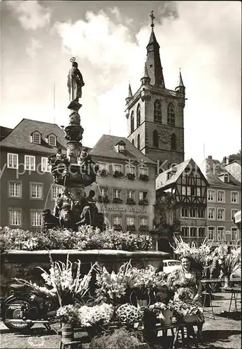 Trier Petrusbrunnen mit St. Gangolph Kat. Trier