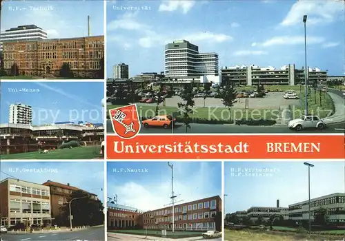 Bremen Universitaetsstadt  Kat. Bremen