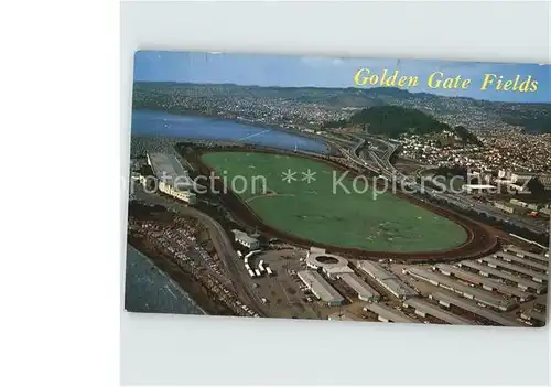 San Francisco California Fliegeraufnahme Golde Gate Fields / San Francisco /