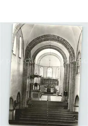 Arendsee Altmark Klosterkirche innen Kat. Arendsee