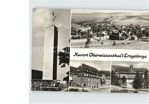 Oberwiesenthal Erzgebirge Neues Fichtelberghaus Wismut Ferienheim Kat. Oberwiesenthal