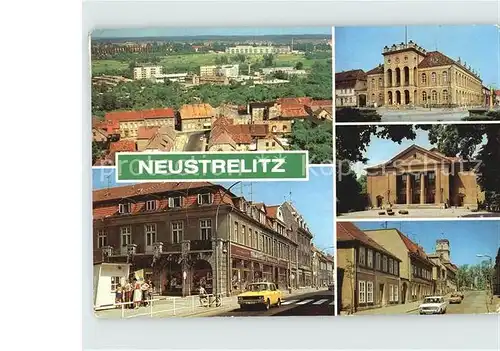 Neustrelitz Gutenbergstrasse Friedrich Wolf Theater Kat. Neustrelitz