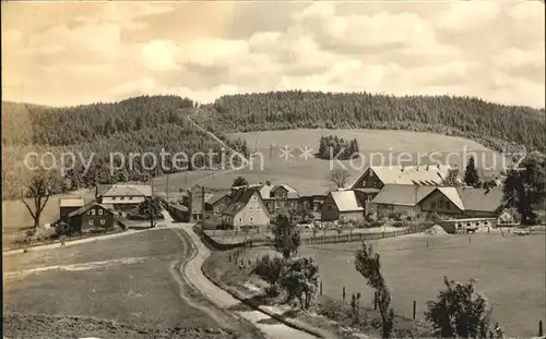 Steinheid Ortsteil Limbach Rennsteig Kat. Steinheid