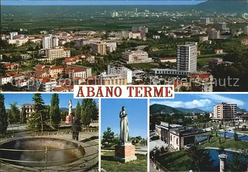 Abano Terme Stadtansicht Kat. Abano Terme