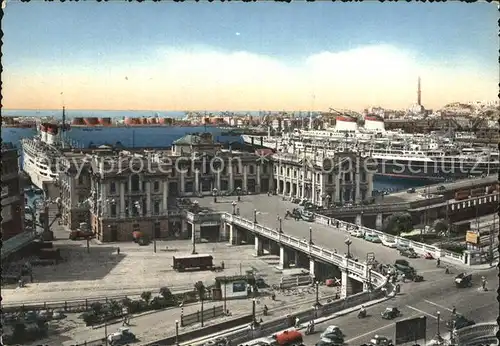 Genova Genua Liguria Hafenstation Kat. Genova
