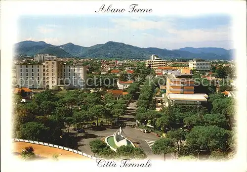 Abano Terme Stadtansicht Kat. Abano Terme