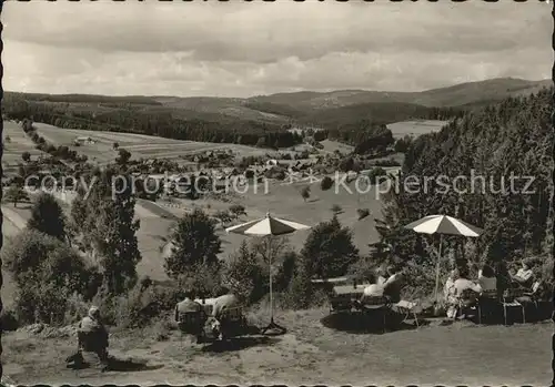 Breitenbach St Kilian Blick vom Blockhaus / Sankt Kilian /Hildburghausen LKR