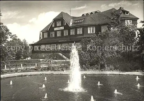 Oberhof Thueringen Erholungsheim Stachanow Kat. Oberhof Thueringen