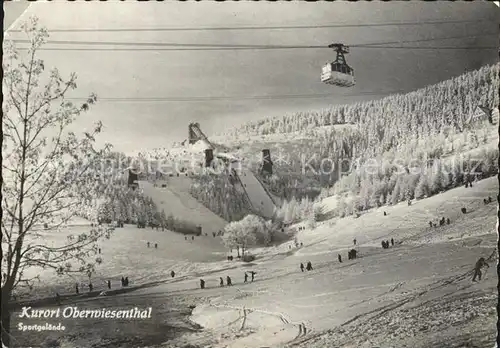 Oberwiesenthal Erzgebirge Sportgelaende Kat. Oberwiesenthal