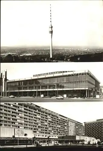 Dresden Fersehturm Kulturpalast Prager Strasse Kat. Dresden Elbe