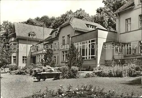 Bad Berka Volksheilbad Sanatorium II. Kat. Bad Berka
