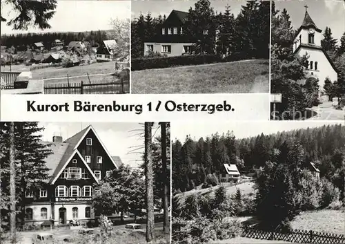 Baerenburg Sachsen  Kat. Altenberg