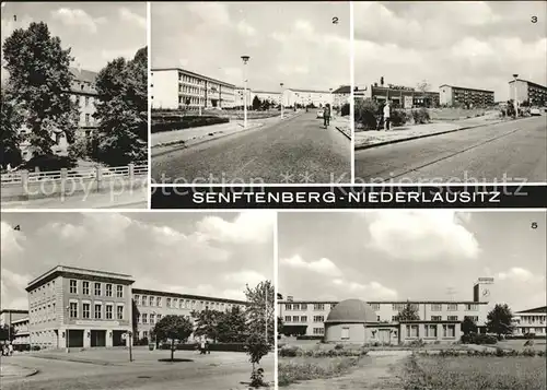 Senftenberg Niederlausitz Krankenhaus Strasse des Bergmanns Polytechnische Oberschule Otto Grotewohl  Kat. Senftenberg