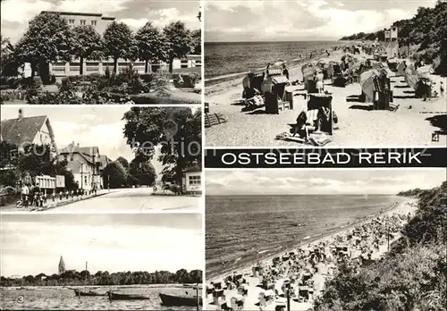 Rerik Ostseebad Kulturhaus Leuchtturmstrasse am Haff Strand Kat. Ostseebad Rerik