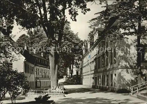 Wolkenstein Erzgebirge Kurhaus Badehaus Kat. Wolkenstein