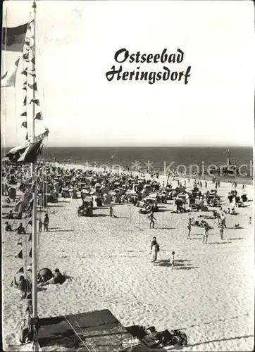 Heringsdorf Ostseebad Usedom Strand Kat. Heringsdorf