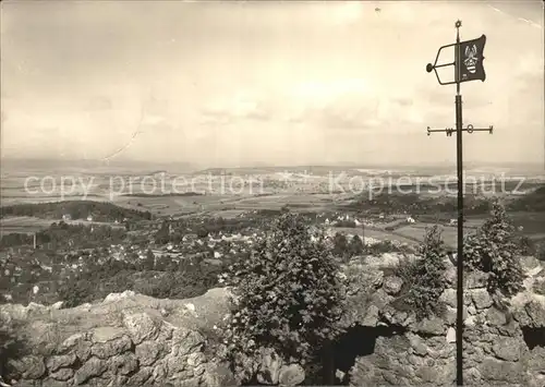 Bad Liebenstein Blick von der Ruine Kat. Bad Liebenstein