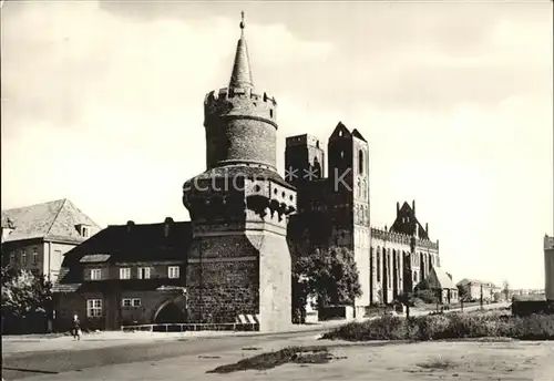 Prenzlau Mitteltorturm Marienkirche Kat. Prenzlau