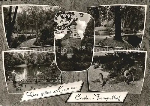 Tempelhof Berlin Tierpark  Kat. Berlin