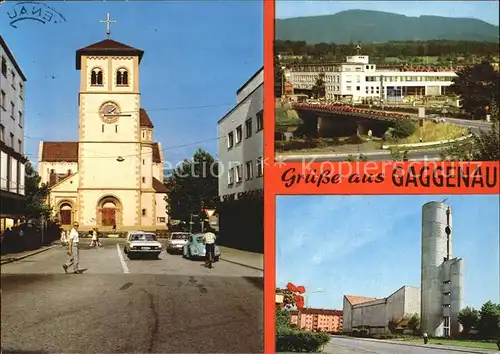 Gaggenau Kirche Kat. Gaggenau