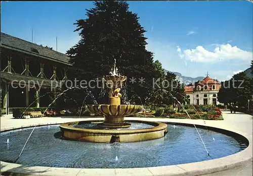 Bad Reichenhall Kurpark Kat. Bad Reichenhall