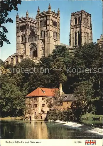 Durham UK Cathedral River Wear / Durham /Durham CC