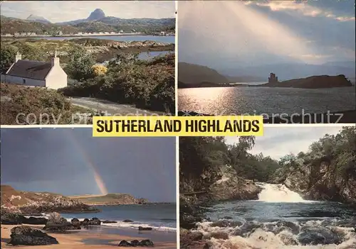 Sutherland Caithness & Sutherland Strand Wasserfall Kat. Caithness & Sutherland