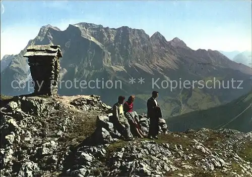 Lermoos Tirol Grubigstein Zugspitze  Kat. Lermoos