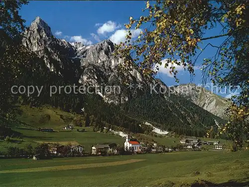 Gschnitz Tirol Torsaeule Kirchdachspitze  Kat. Gschnitz