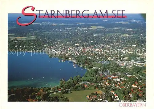 Starnberg Fliegeraufnahme Kat. Starnberg