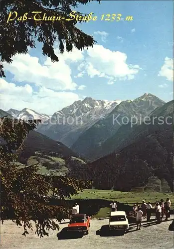 Mittersill Oberpinzgau Pass Thurn Strasse Kat. Mittersill