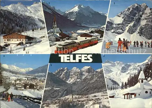 Telfes Stubai Schlickeralm Stubaitalbahn Kalkkoegel  Kat. Telfes im Stubai