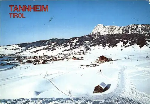 Tannheim Tirol Winter Kat. Tannheim