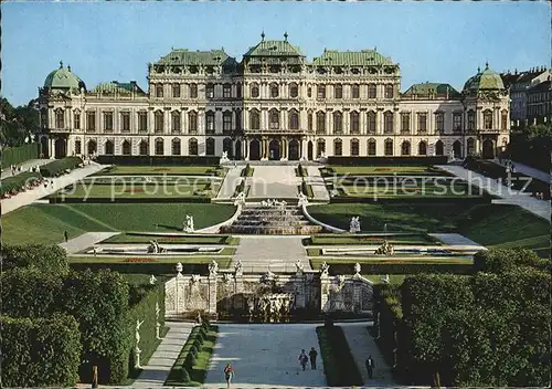 Wien Oberes Belvedere / Wien /Wien