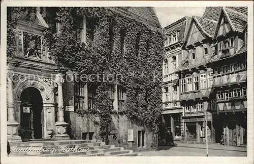 Quedlinburg Rathaus Kat. Quedlinburg