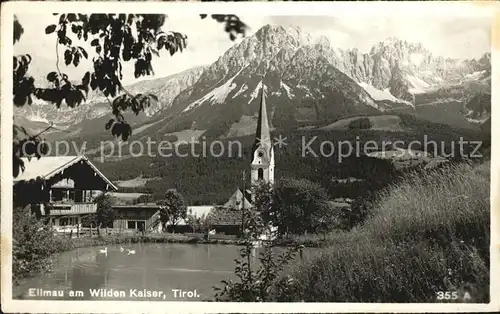 Ellmau Tirol am Wilden Kaiser Kat. Ellmau