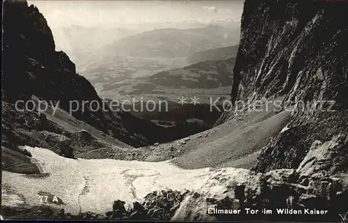 Wilder Kaiser Ellmauer Tor Kat. Wildermieming