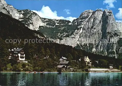 Grundlsee Steiermark mit Backenstein Kat. Grundlsee