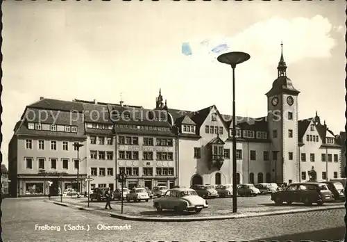 Freiberg Sachsen Obermarkt Kat. Freiberg